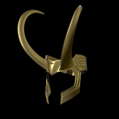 Mô hình 3D Mũ giáp Loki (Loki Helmet) cực ngầu cho fan Marvel