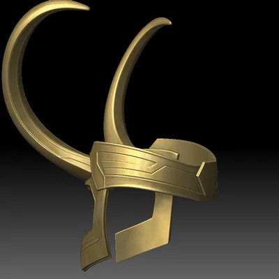 Mô hình 3D Mũ giáp Loki (Loki Helmet) cực ngầu cho fan Marvel