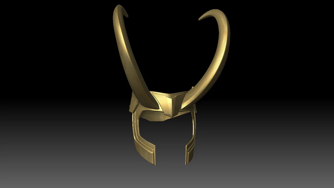 Mô hình 3D Mũ giáp Loki (Loki Helmet) cực ngầu cho fan Marvel - Image 4