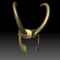 Mô hình 3D Mũ giáp Loki (Loki Helmet) cực ngầu cho fan Marvel - Thumbnail 4
