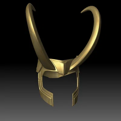 Mô hình 3D Mũ giáp Loki (Loki Helmet) cực ngầu cho fan Marvel