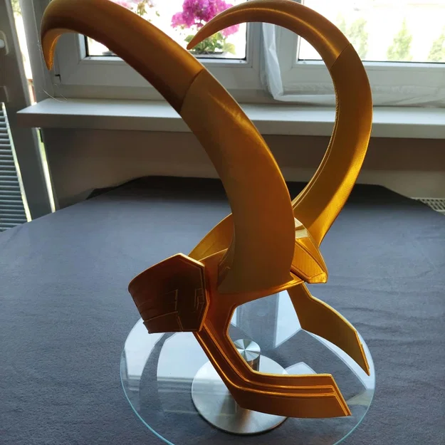 Mô hình 3D Mũ giáp Loki (Loki Helmet) cực ngầu cho fan Marvel - Image 6