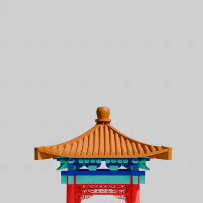 Đình cổ Trung Quốc (Ancient pavilion. China)