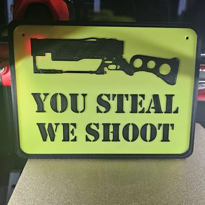 Bảng Hiệu Fallout (Fallout Sign)