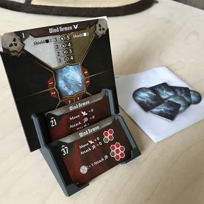 Khay giữ bộ bài tấn công quái Gloomhaven (Monster Attack Deck Holder)
