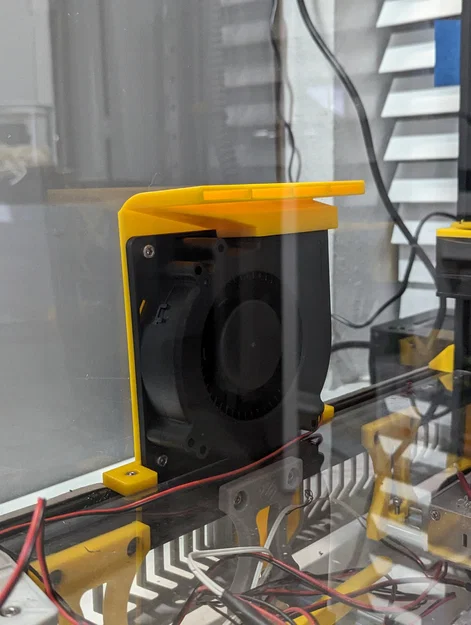 Giá gắn quạt làm mát bed ZERO G dùng blower 12032 - Image 4