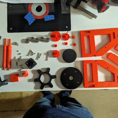 Thiết bị chuyển cuộn Filament (Filament Spool Transfer Device)