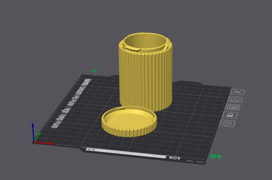 Nắp Vặn Khóa Gài Cho Hộp Chứa Đồ (Container Twist Snap Lid) - Image 3