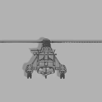 Tranh treo tường 3-view Sikorsky S-61