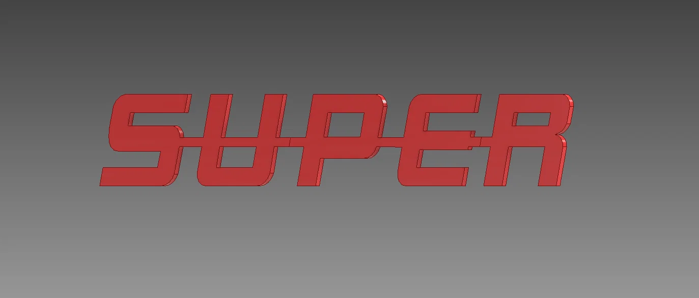 Bảng chữ Scania SUPER - Image 1