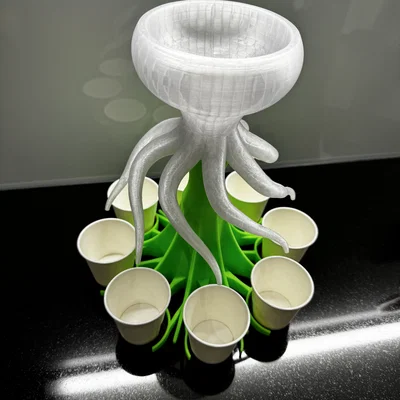 Octashot - dụng cụ rót shot - rót 8 ly cùng lúc