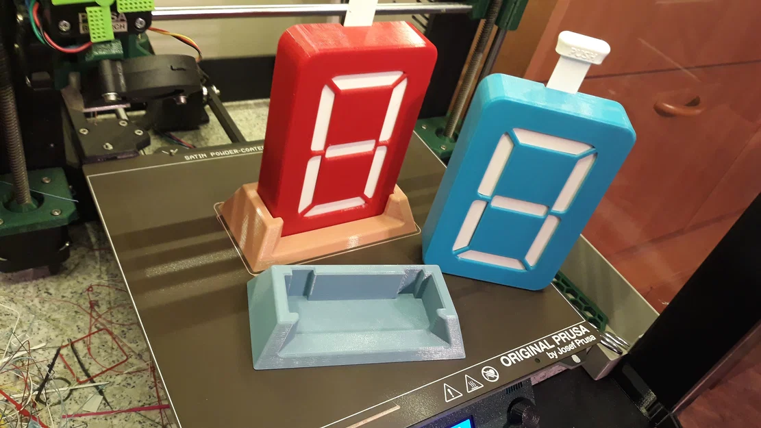 Đế dựng cho bộ đếm cơ học 7 đoạn (7 Segment Mechanical Counter) - Image 1