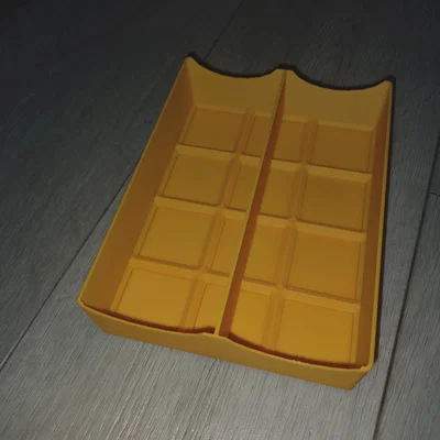 Gridfinity khay đựng teabag (3x4) - Tiết kiệm filament