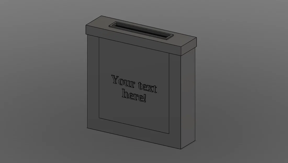 Hộp Góp Ý/Nhắn Tin Treo Tường (Suggestion/Message Box with wall mount) - Image 3