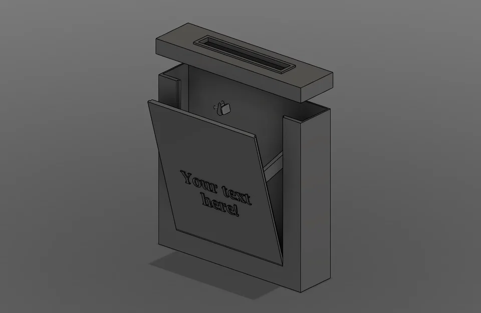 Hộp Góp Ý/Nhắn Tin Treo Tường (Suggestion/Message Box with wall mount) - Image 4