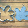 Bộ khuôn cắt bánh quy Disney Mickey và Minnie in 3D - Thumbnail 4