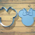 Bộ khuôn cắt bánh quy Disney Mickey và Minnie in 3D - Thumbnail 5