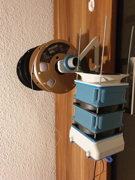 Bộ hút khói hàn/lọc máy in 3D 2 tầng: HEPA + Carbon, quạt 120mm - Image 1