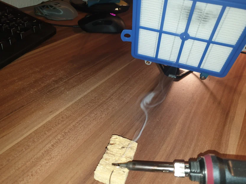 Bộ hút khói hàn/lọc máy in 3D 2 tầng: HEPA + Carbon, quạt 120mm - Image 4