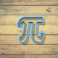 Khuôn cắt bánh quy hình số Pi (Pi Cookie Cutter) độc đáo - Thumbnail 1