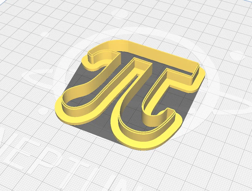 Khuôn cắt bánh quy hình số Pi (Pi Cookie Cutter) độc đáo - Image 2