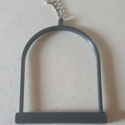 Xích đu cho chim cảnh (Bird swing) thiết kế đơn giản dễ in 3D