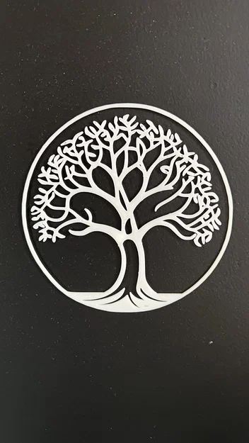 Mô hình trang trí tường Cây Đời Sống (Tree Of Life) in 3D - Image 1