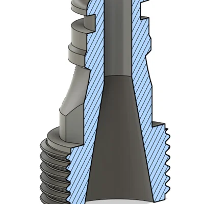 Đầu nối nhanh ống nước (male) sang ren 3/4" BSP