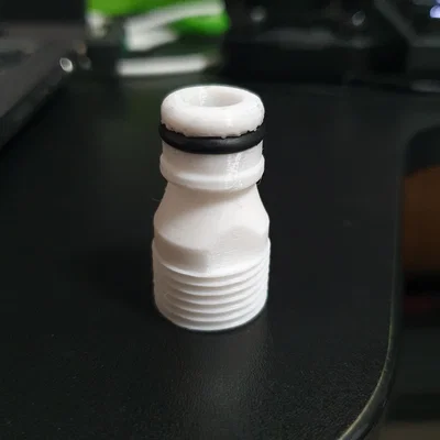 Đầu nối nhanh Quickconnect cho vòi nước 1/2 inch (15mm) in 3D