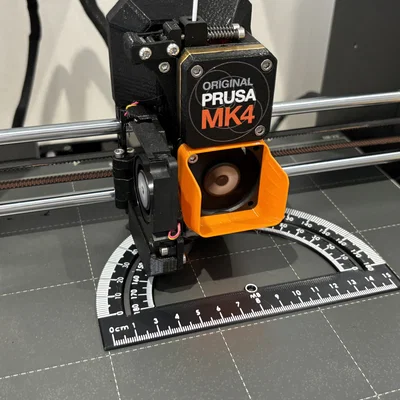 Thước đo độ bán nguyệt 180 độ 15cm in 3D chính xác