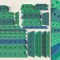 Bộ sưu tập tay nắm leo núi (Climbing Holds) 3D chất lượng cao - Thumbnail 1