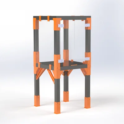 Enclosure Ikea Lack cho Ender 3 V2/S1 (kèm trọn bộ file dự án)