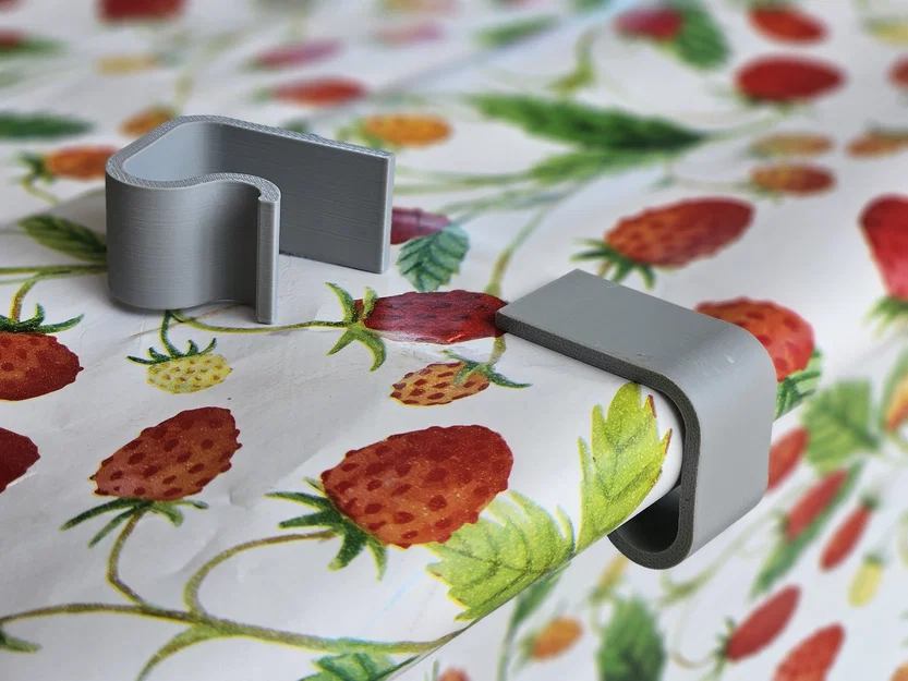 Kẹp giữ khăn trải bàn 3D tiện lợi - Giải pháp cố định khăn bàn hoàn hảo - Image 1