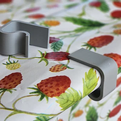 Kẹp giữ khăn trải bàn 3D tiện lợi - Giải pháp cố định khăn bàn hoàn hảo