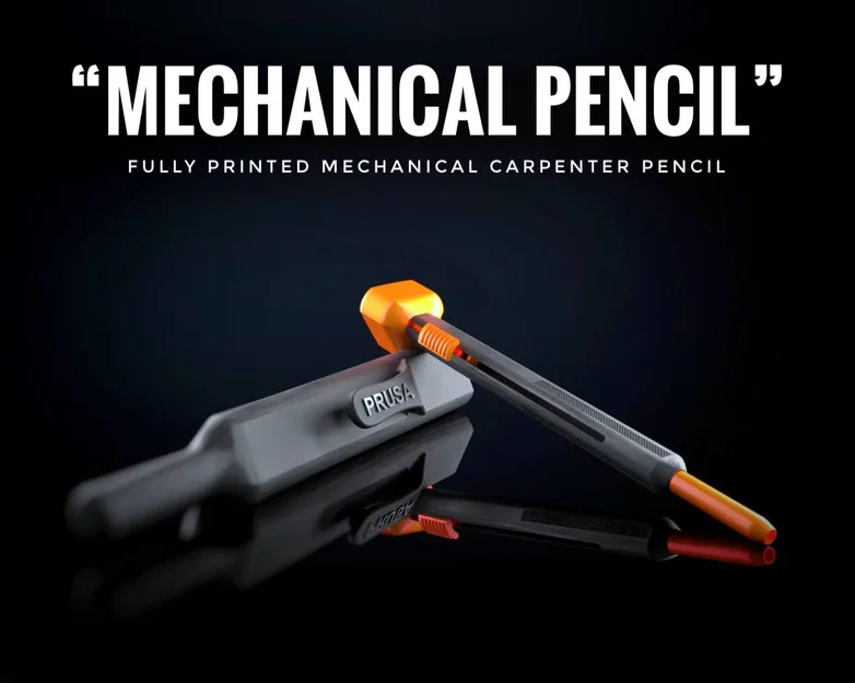 Pencil – Bút chì thợ mộc cơ khí đánh dấu lỗ sâu - Image 1
