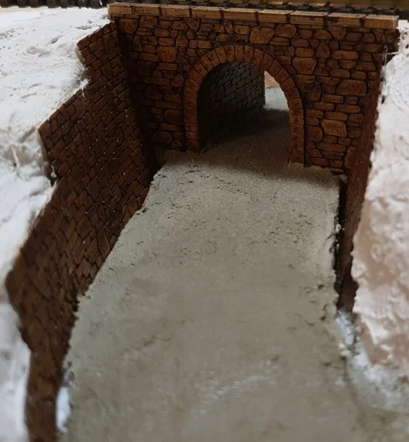 Cầu đá nhỏ TT 1:120 (Stone bridge small TT 1:120) - Image 4