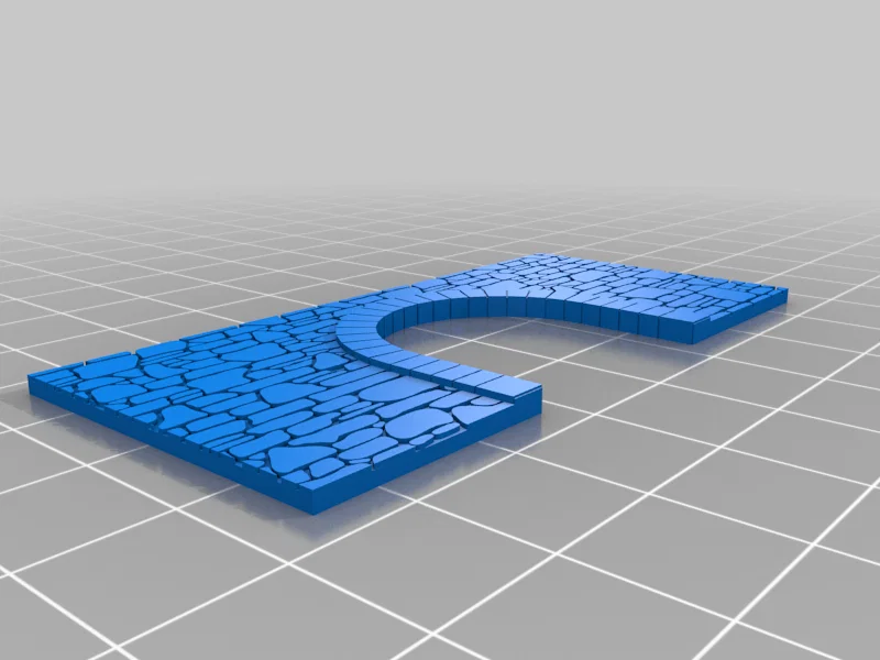 Cầu đá nhỏ TT 1:120 (Stone bridge small TT 1:120) - Image 6