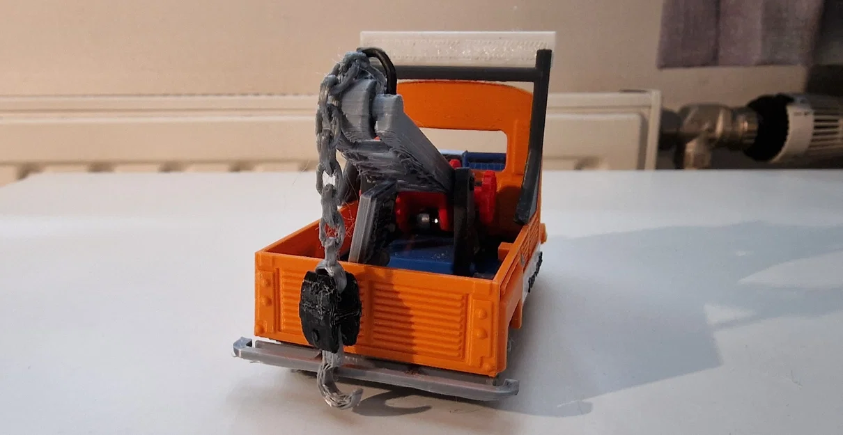 Mô hình xe cứu hộ Citroen 1952 3D cực chất cho người sưu tầm - Image 4