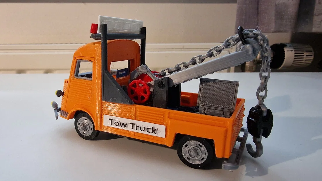 Mô hình xe cứu hộ Citroen 1952 3D cực chất cho người sưu tầm - Image 8