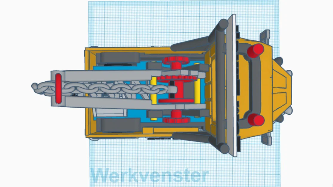 Mô hình xe cứu hộ Citroen 1952 3D cực chất cho người sưu tầm - Image 15