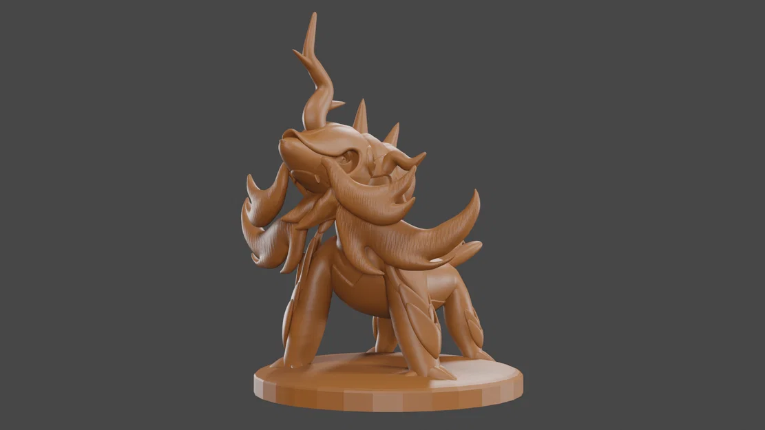 Miniature DnD Tabletop Hisuian Samurott lấy cảm hứng từ Pokemon - Image 1