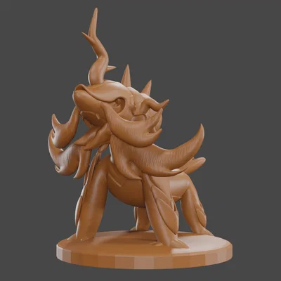 Miniature DnD Tabletop Hisuian Samurott lấy cảm hứng từ Pokemon