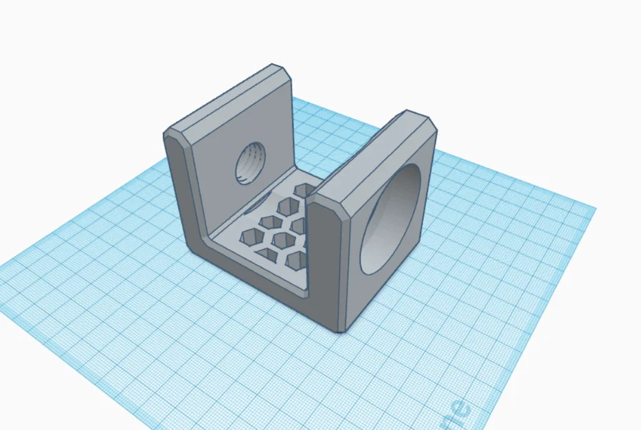 Đế kẹp bàn thiết kế tổ ong (Honeycomb) cho giá đỡ 3D - Image 2