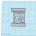 Đế kẹp bàn thiết kế tổ ong (Honeycomb) cho giá đỡ 3D - Thumbnail 6