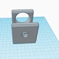 Đế kẹp bàn thiết kế tổ ong (Honeycomb) cho giá đỡ 3D - Thumbnail 10