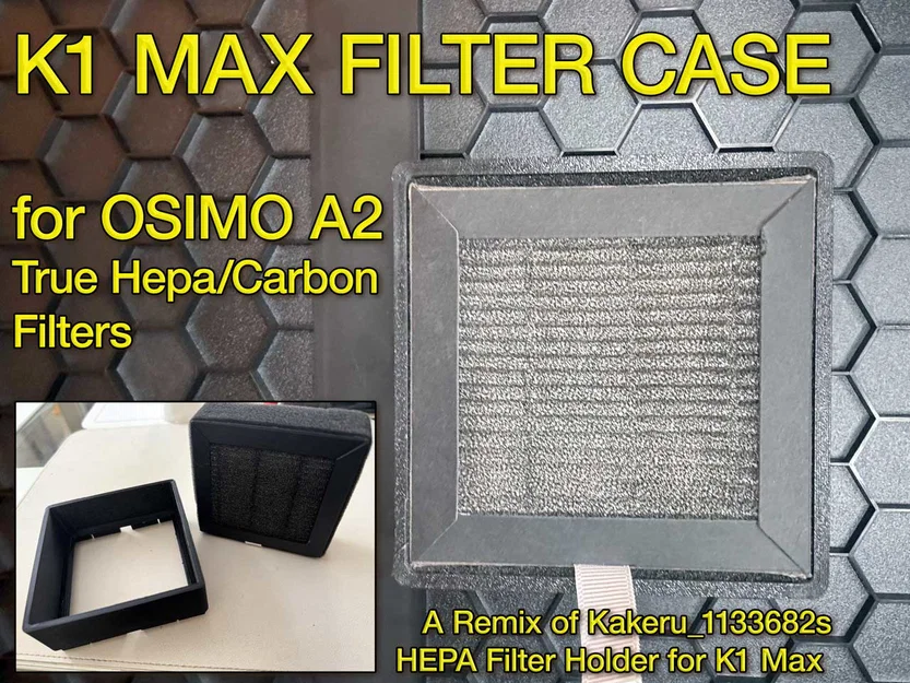 Case filter K1 Max cho Osimo A2 True HEPA/Carbon Filter - Image 1