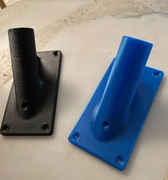Giá đỡ cột cờ và phần đỉnh cột cờ (Flag Pole Holder & Top Part) - Image 1