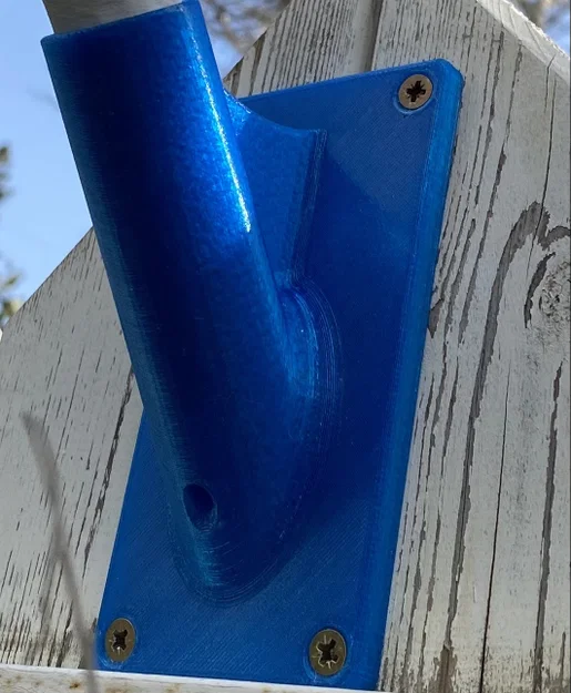 Giá đỡ cột cờ và phần đỉnh cột cờ (Flag Pole Holder & Top Part) - Image 2