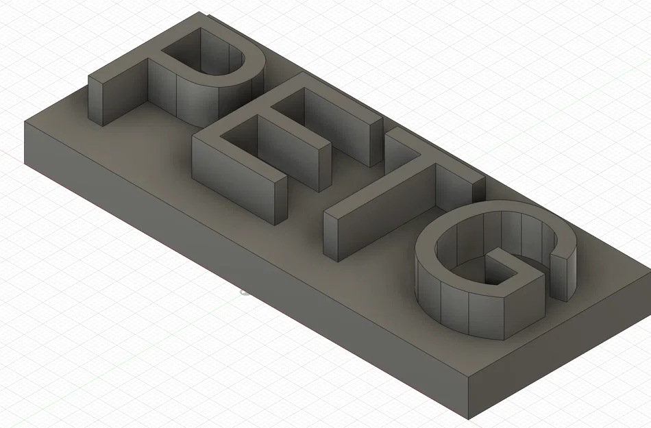 Mô hình in thử nghiệm vật liệu PETG (PETG Test Print) cho máy in 3D - Image 1