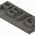 Mô hình in thử nghiệm vật liệu PETG (PETG Test Print) cho máy in 3D - Thumbnail 1